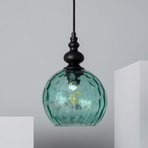 LAMPADA A SOSPENSIONE SALE VERDE SMERALDO
