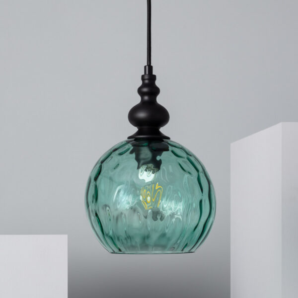 LAMPADA A SOSPENSIONE SALE VERDE SMERALDO